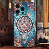 iPhone 16 Pro Max 6.7″ TPU Art Case - Textured Flying Apsaras